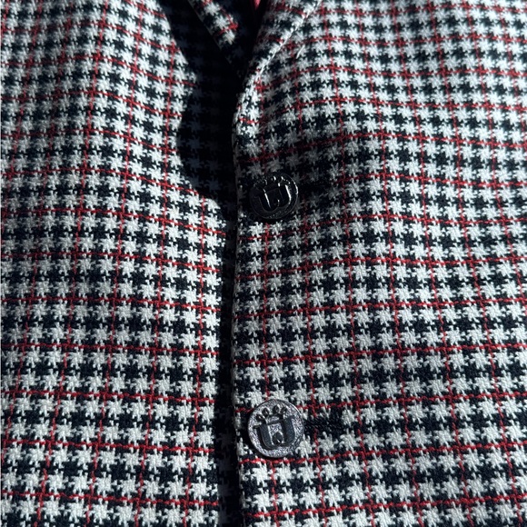Vintage Jackman Black and White Checkered Sport Coat - Picture 3 of 7